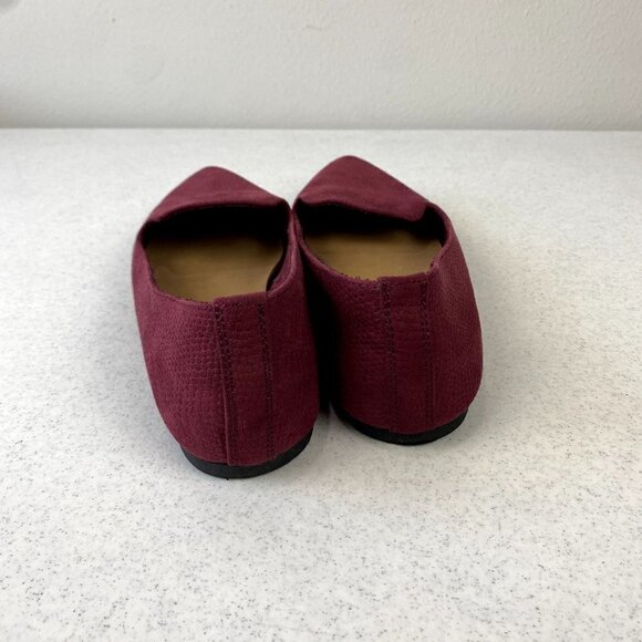 Seychelles Dwight Flats Burgundy 7W - Picture 7 of 8